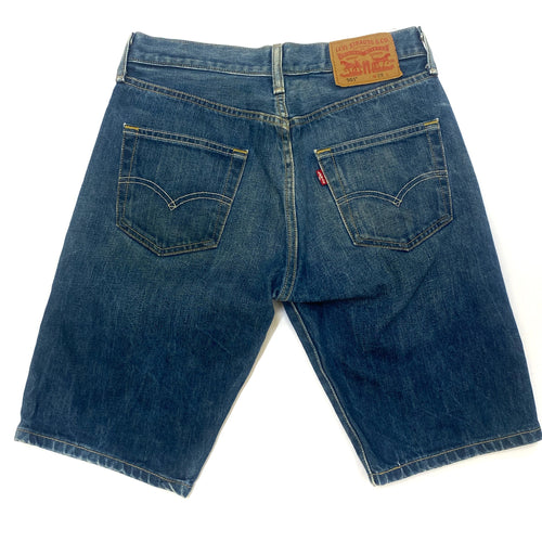 Bermuda Levi's 501  Jean Azul Oscuro
