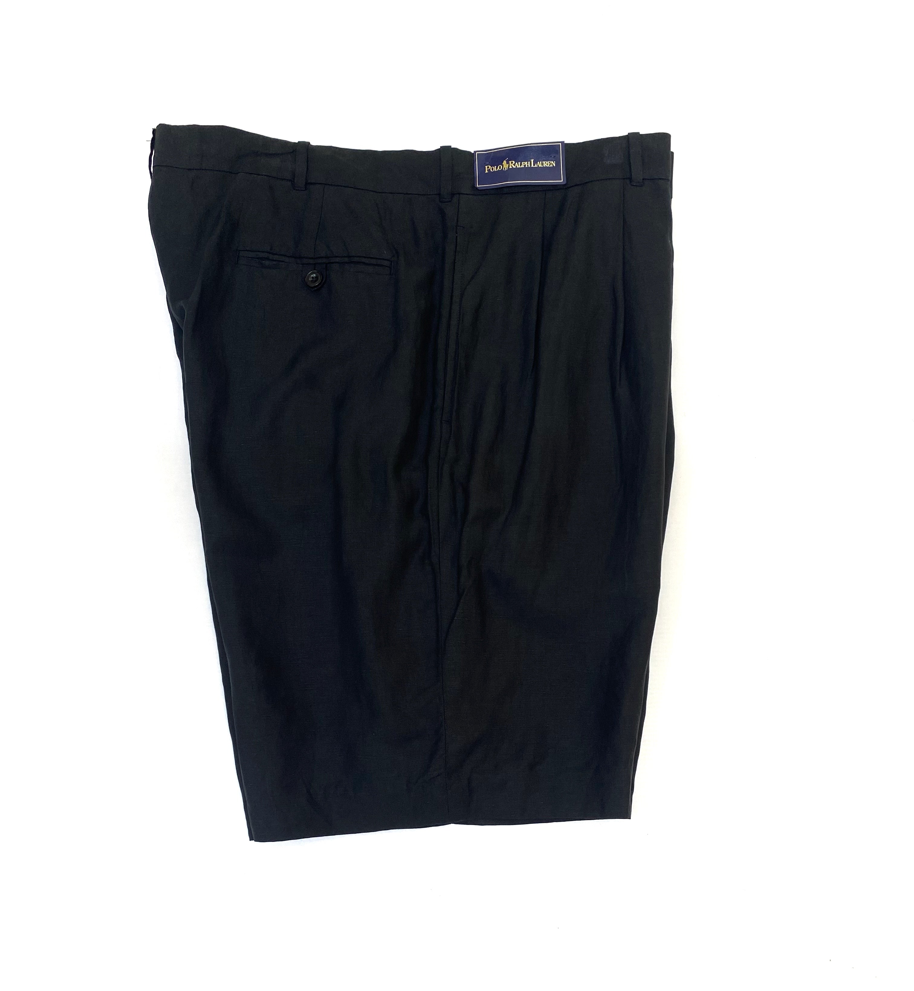 Bermuda Polo Ralph Lauren  Plisada Negro