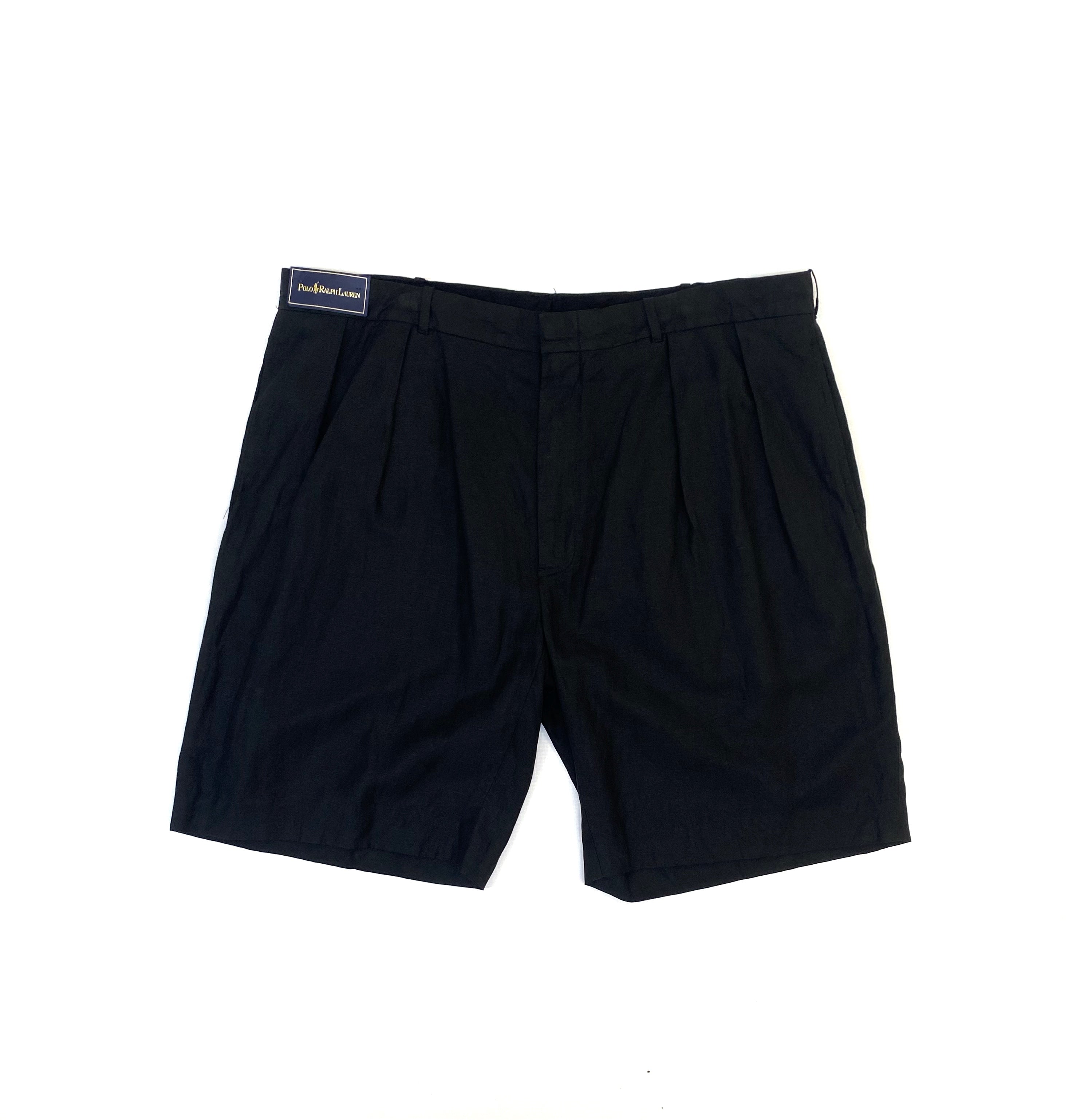 Bermuda Polo Ralph Lauren  Plisada Negro
