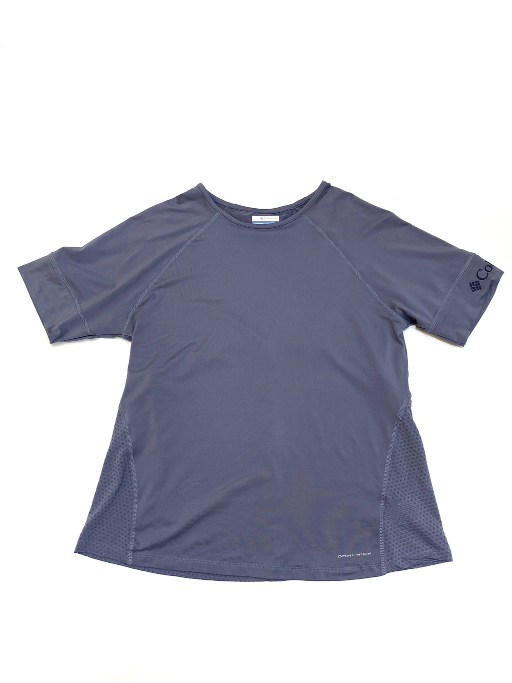 Camiseta Deportiva Columbia Azul Pizarra