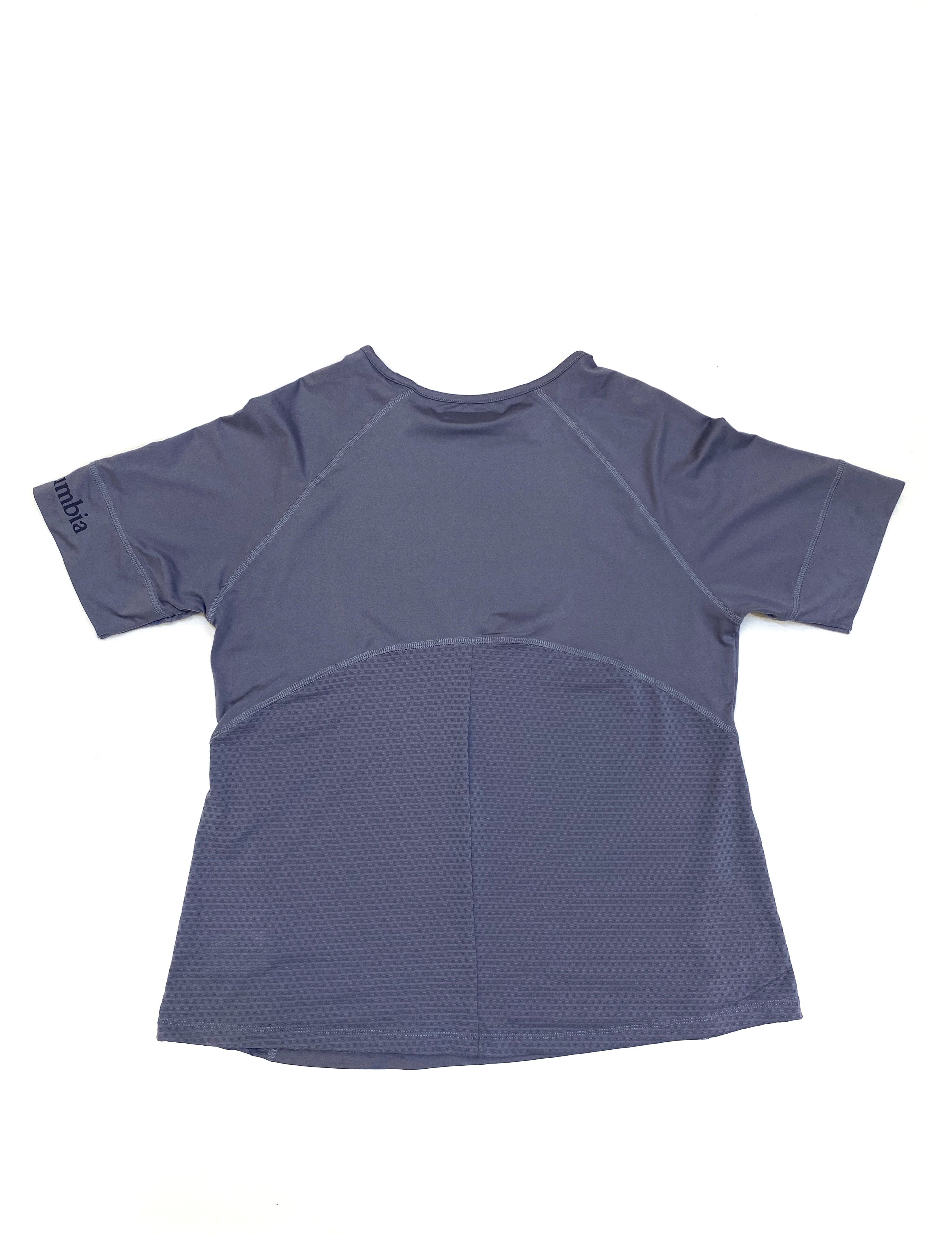 Camiseta Deportiva Columbia Azul Pizarra
