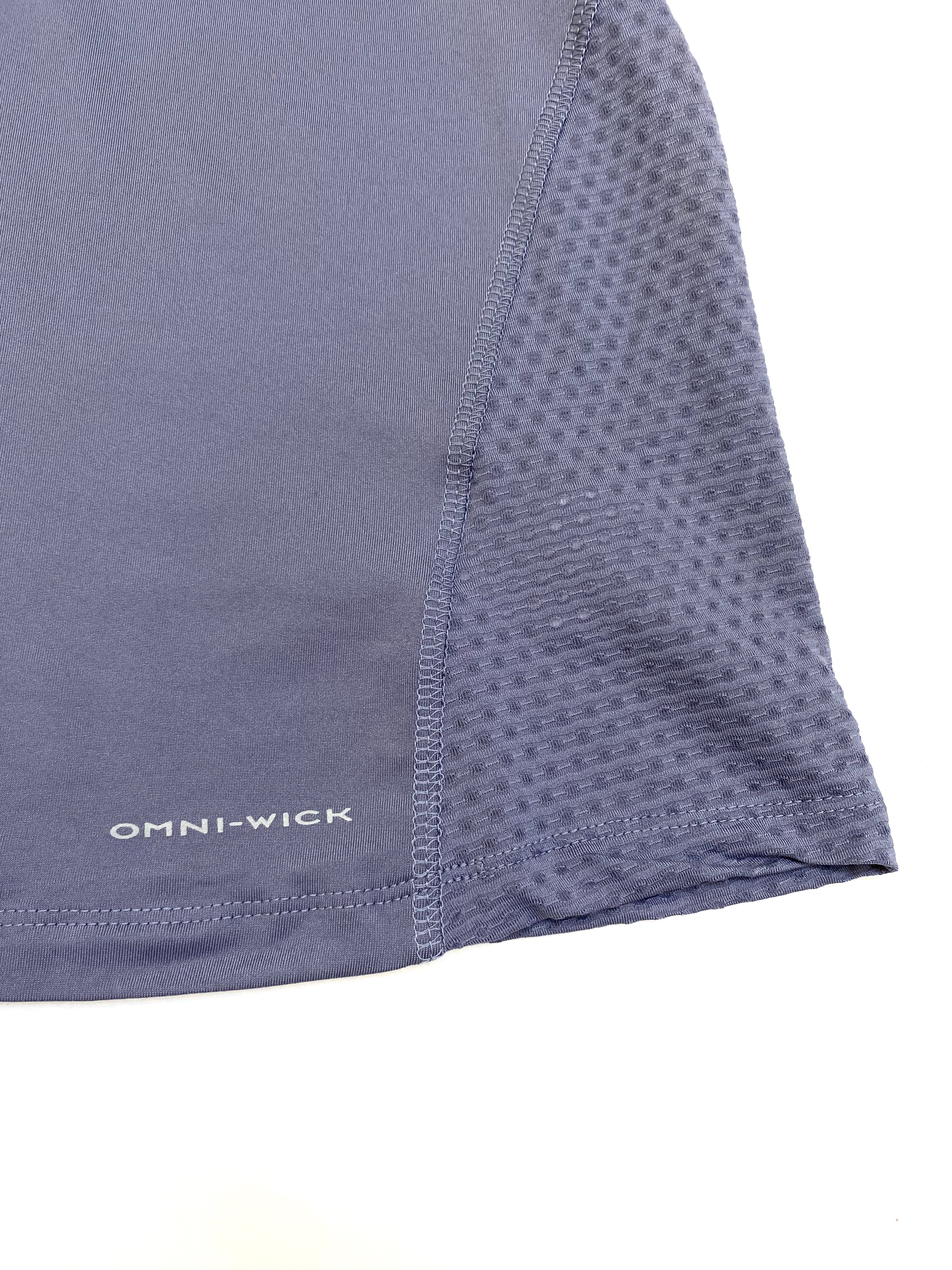 Camiseta Deportiva Columbia Azul Pizarra