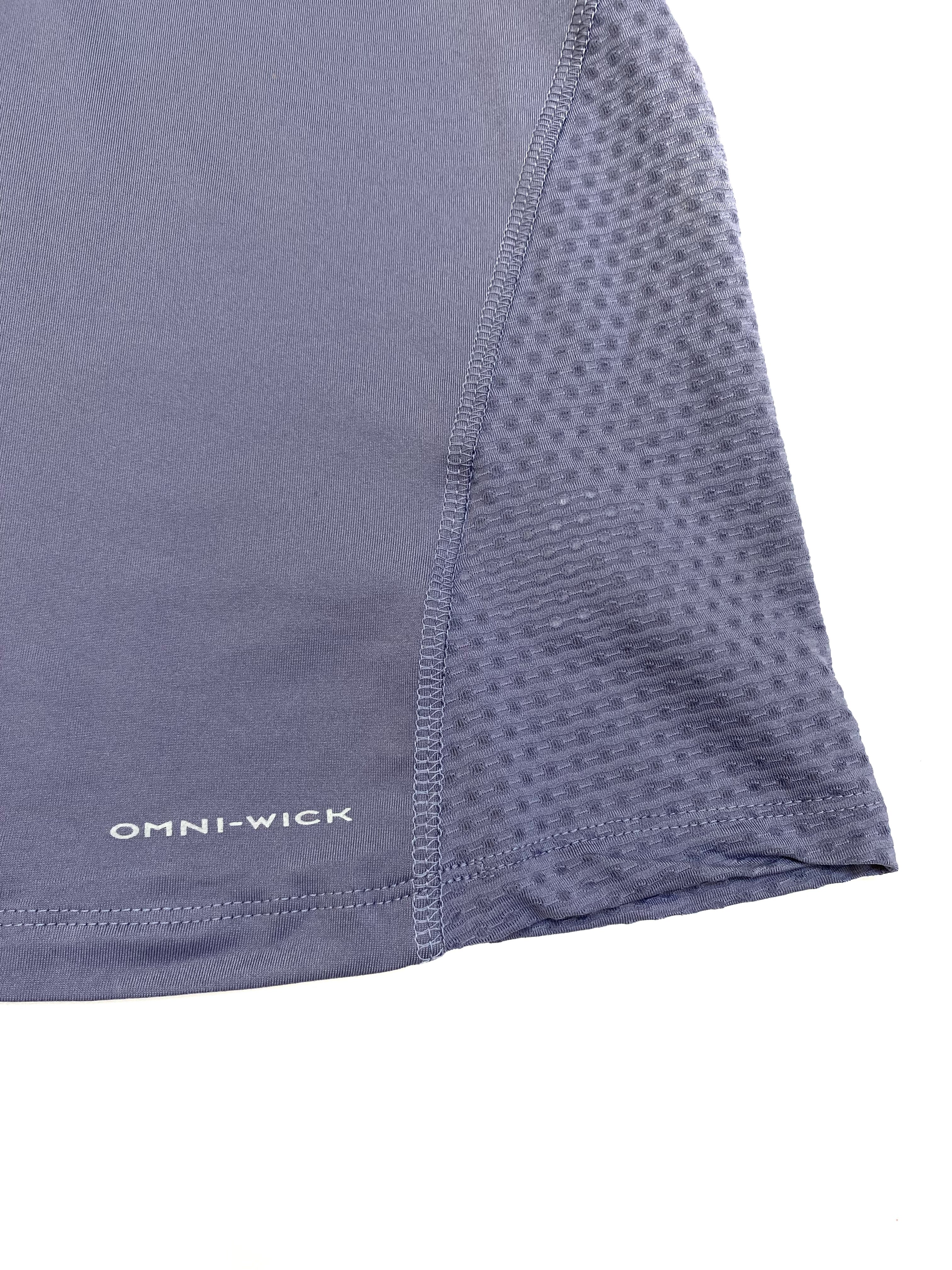 Camiseta Columbia Omni-Wick Azul Gris