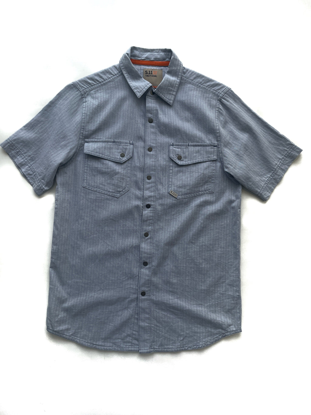 5.11 Tactical Camisa Manga Corta Gris — Talla S