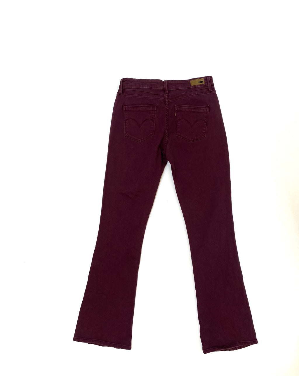 Jean Levi's Strauss Bootcut Vino Tinto
