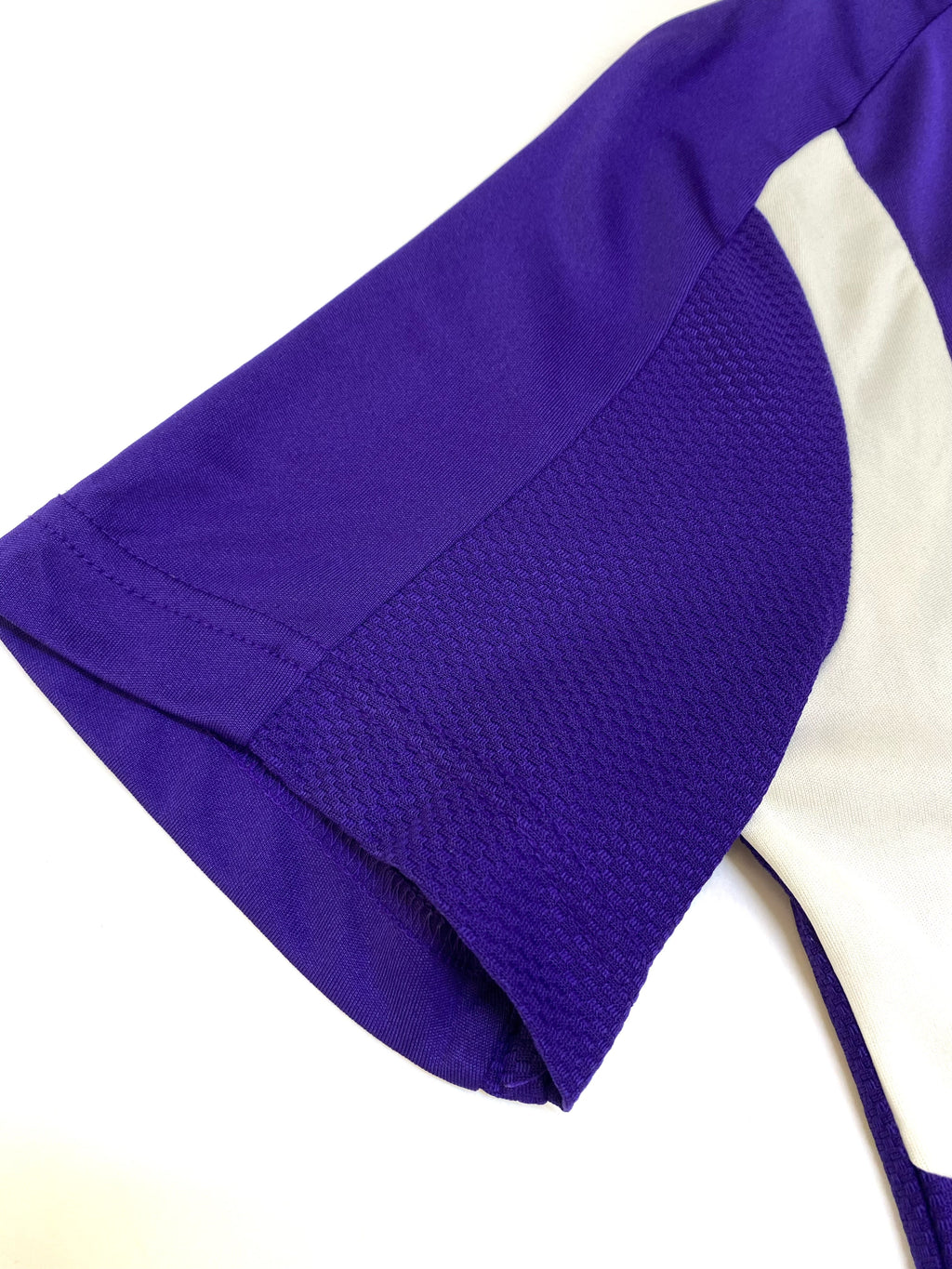 Camiseta Adidas Climalite Deportiva Morada / Blanca