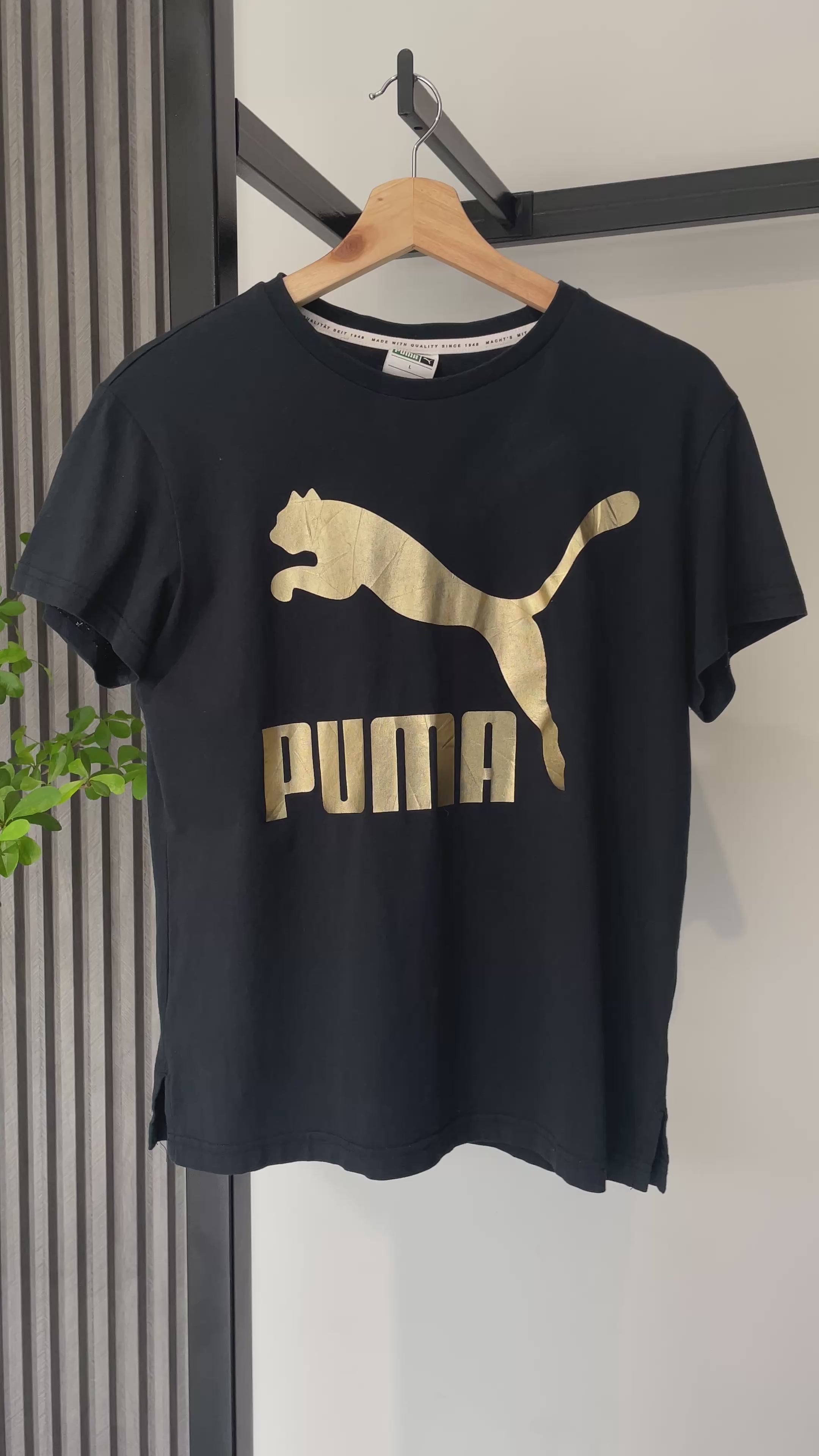 Camiseta Puma Negra