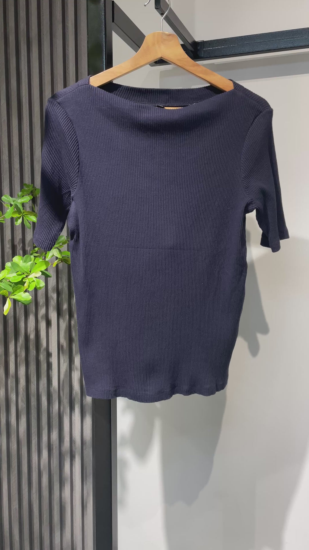 Blusa Uniqlo Azul Marino
