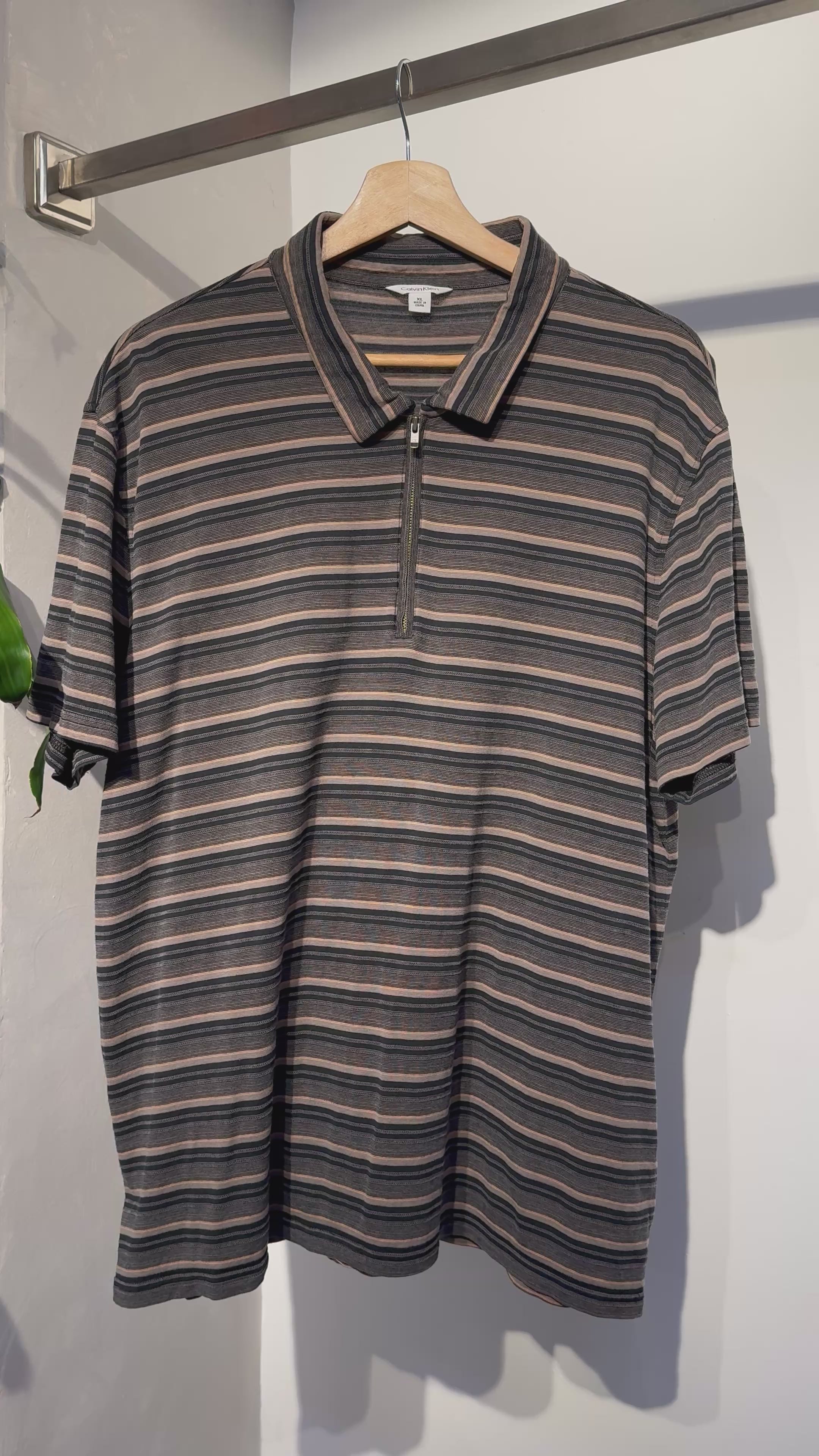 Polo Calvin Klein — Rayas Multicolor