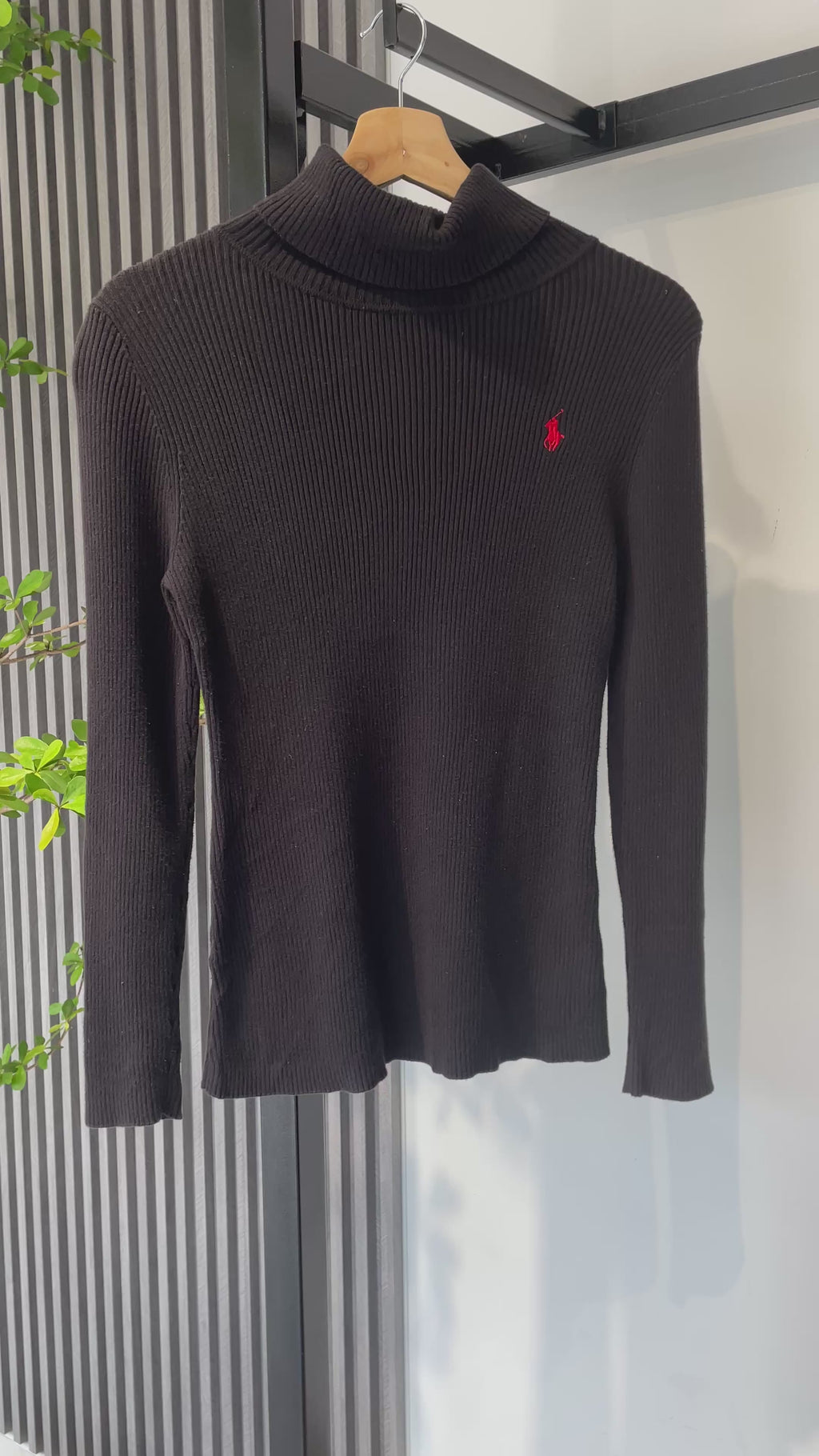 Buso Polo Ralph Lauren Ribbed Turtleneck