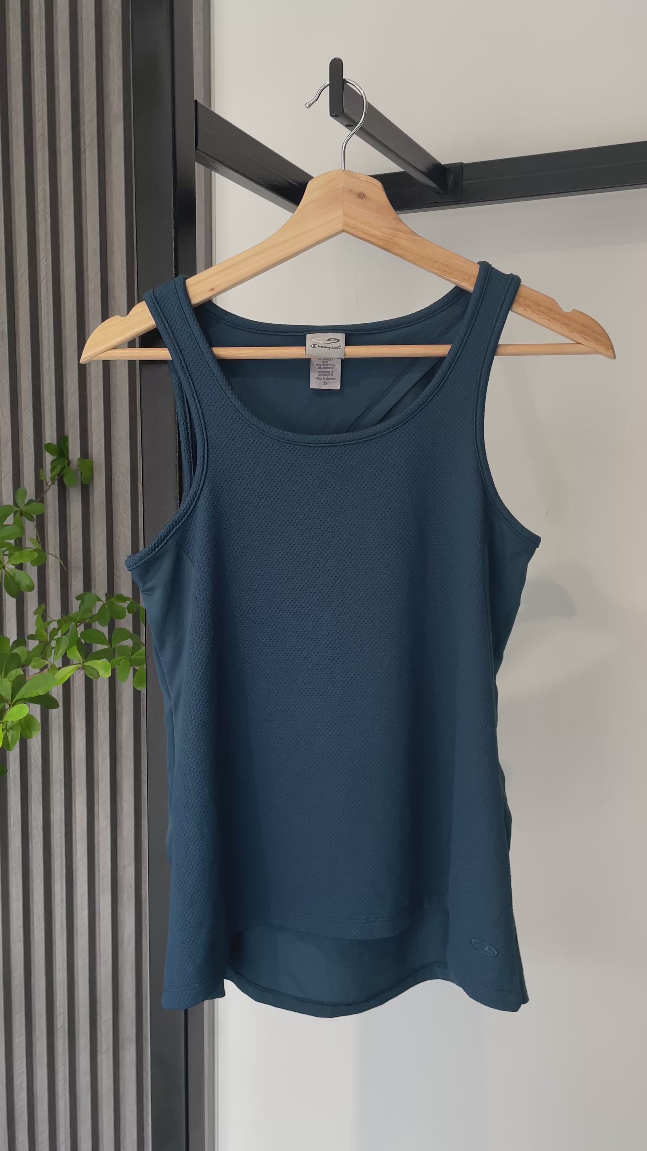 Camiseta Champion Azul Acero