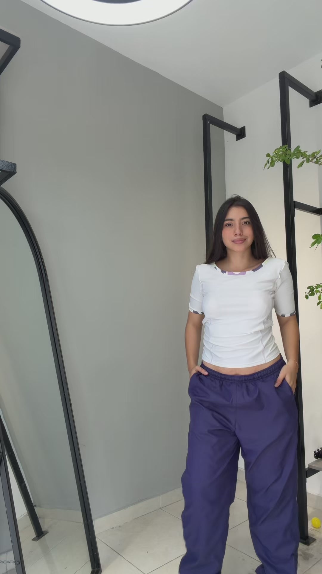 Blusa Nike Dri-FIT Blanca