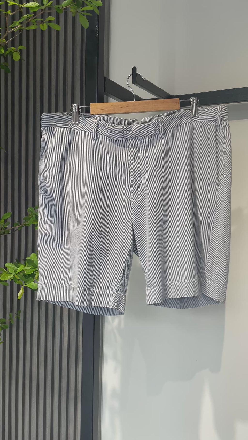 Bermuda Polo Ralph Lauren Rayas Azul