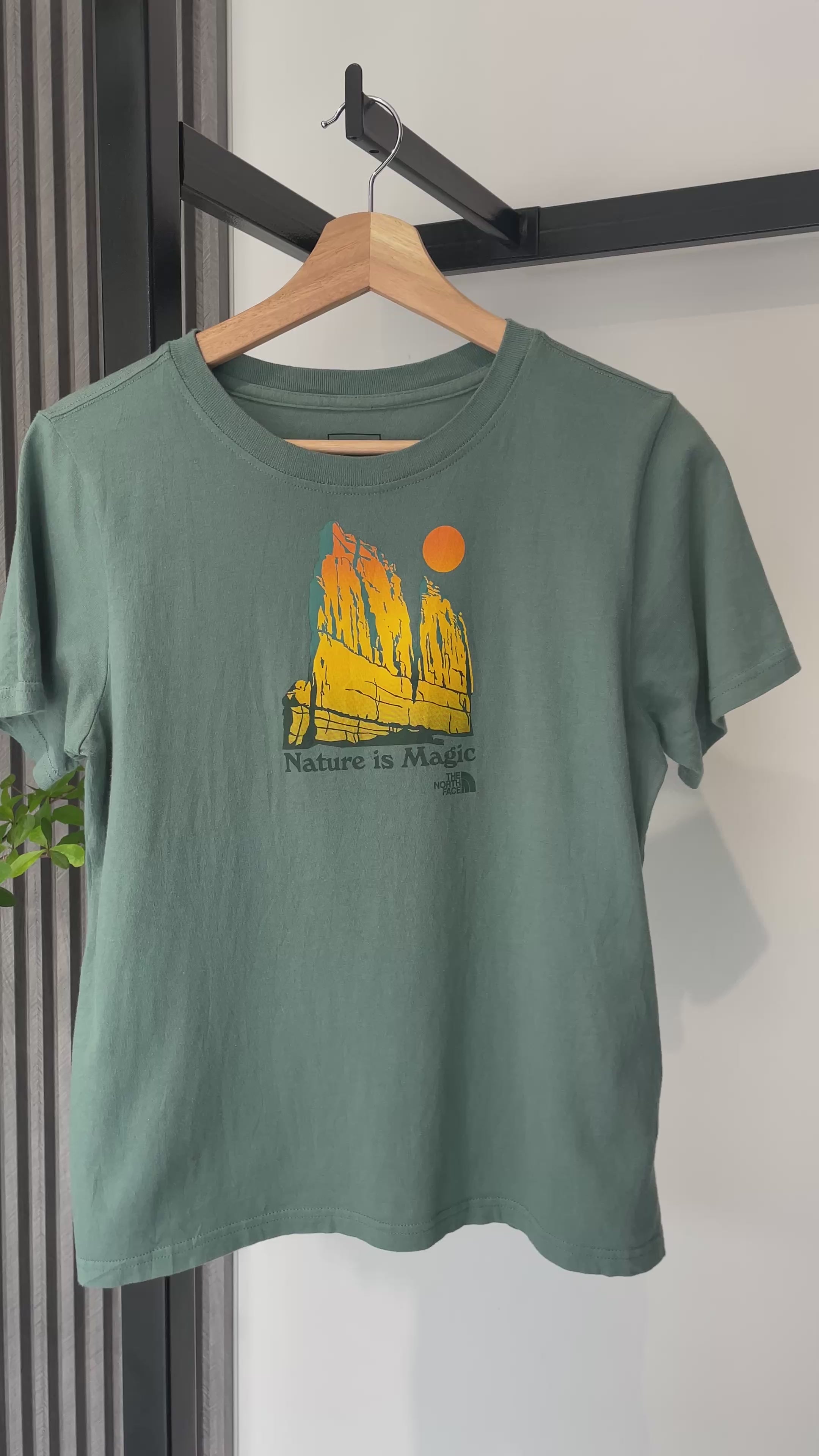 Camiseta The North Face verde
