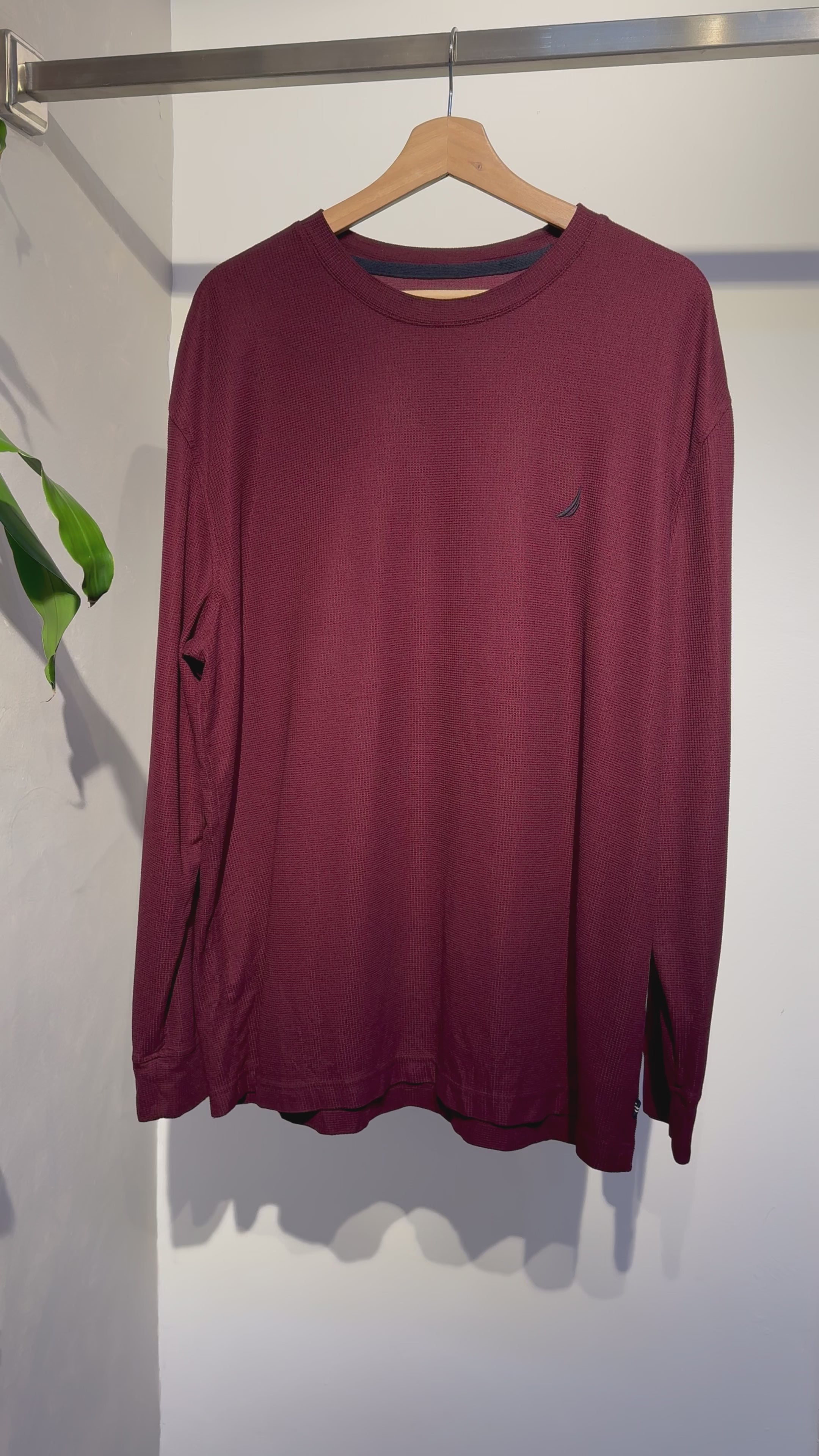Nautica Sleepwear Long Sleeve — Vino Tinto